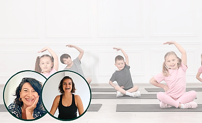 Başak ve Nazlı ile Çocuk Yogası